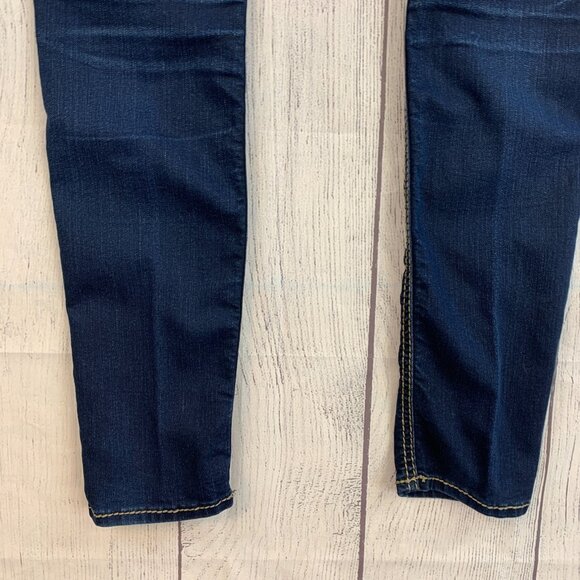 Silver Jeans Suki sz 28 Mid Super Skinny Dark Wash Inseam 30.5" - Picture 8 of 13